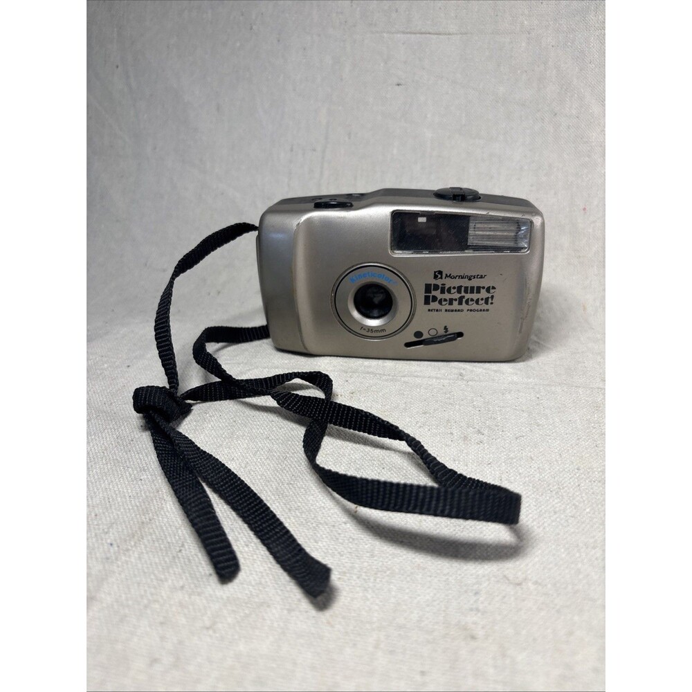 Vintage Kineticolor F=35mm Film Camera Marketing Swag Morningstar UNTESTED